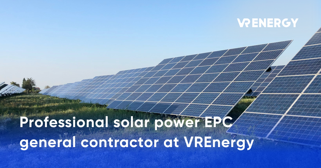 Professional solar power EPC general contractor at VREnergy