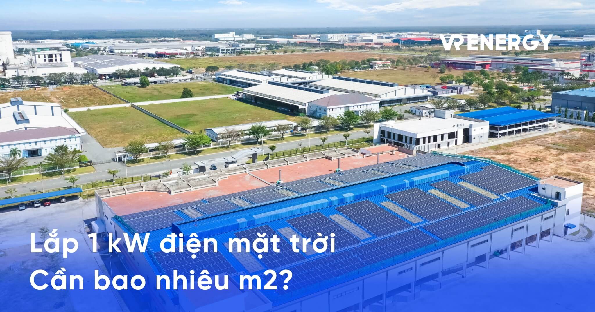 Lắp 1 kW điện mặt trời cần bao nhiêu m2?