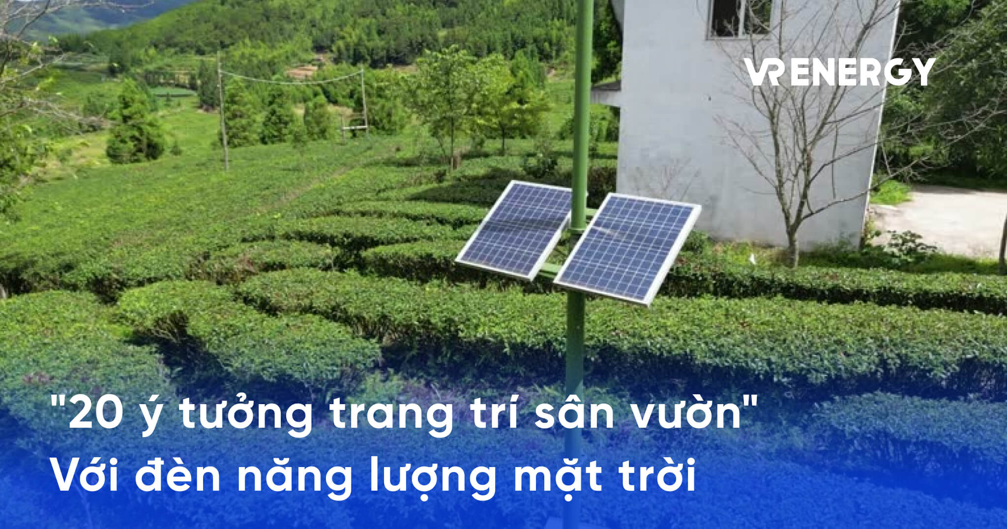 _20 ý tưởng trang trí sân vườn_ Với đèn năng lượng mặt trời